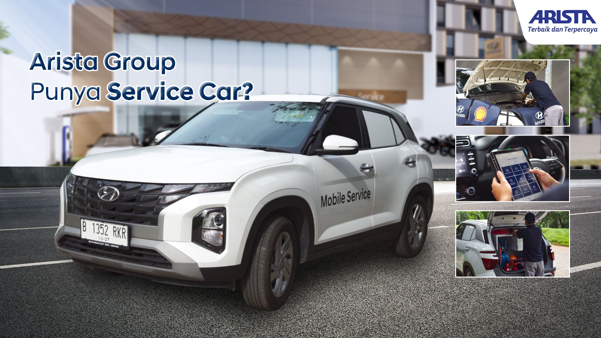 Layanan service car home arista group