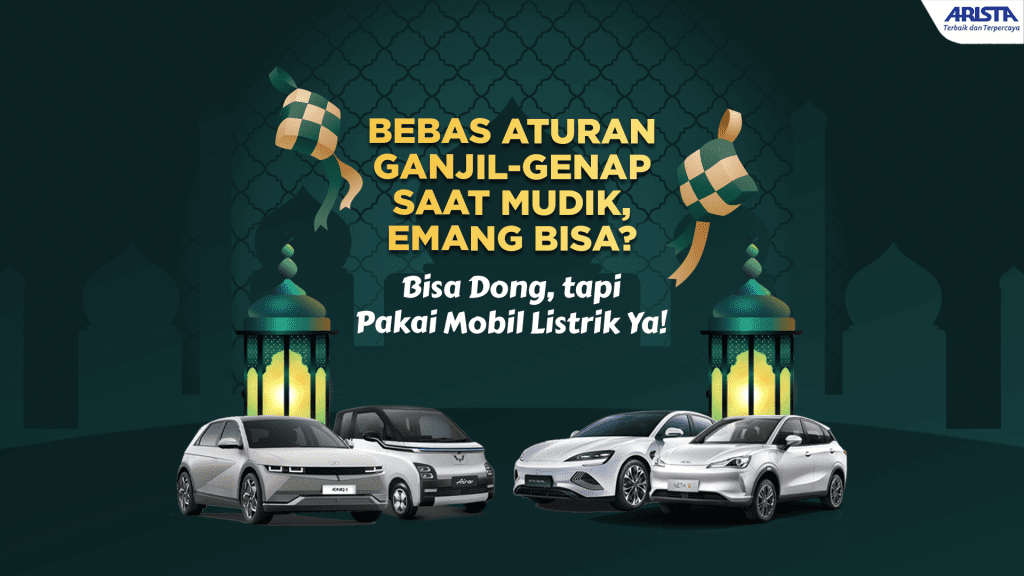 Pakai mobil listrik bebas aturan ganjil-genap mudik