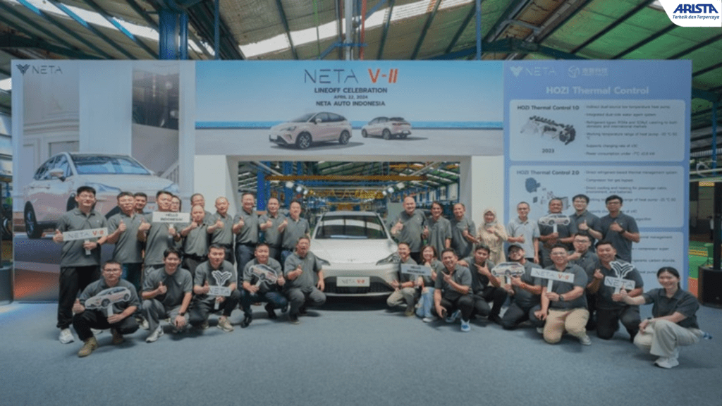 Neta V-II model pertama yang dirakit secara lokal