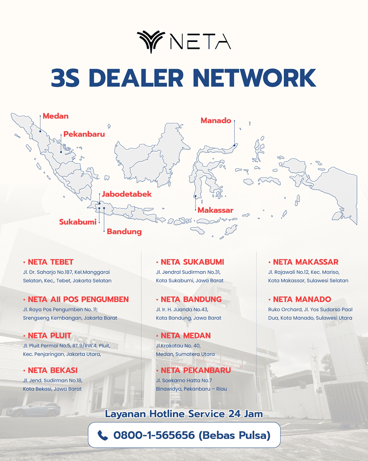 dealer mobil listrik NETA