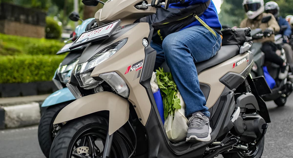 fitur praktis Yamaha Gear Ultima untuk bawa banyak barang