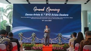 Arista Group Resmikan Diler Pertama DENZA di Indonesia dan 7 Diler Baru BYD Arista Serentak 